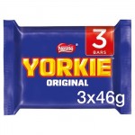 Nestle Yorkie - 3 BARS - MULTI (3x46g) - Best Before: 01/2023